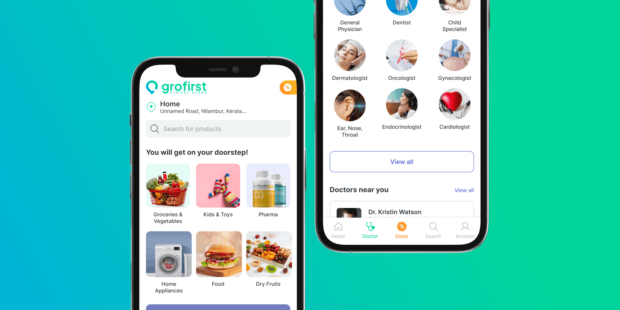 Grofirst hyperlocal commerce platform