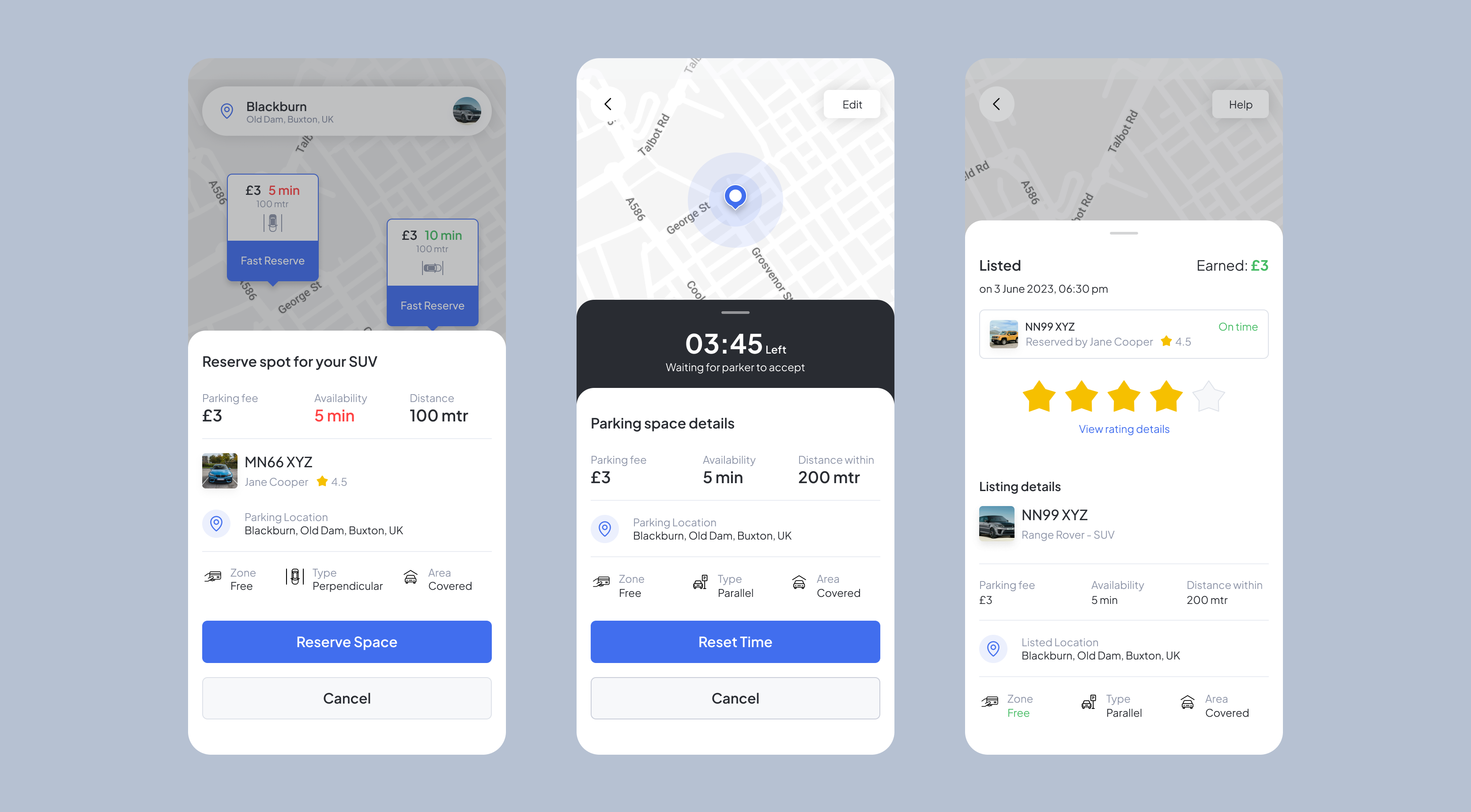 Dreeveo product interface detail