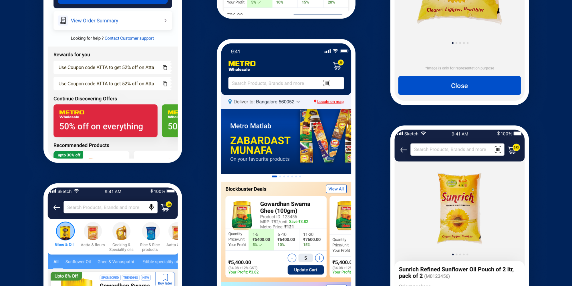 Metro Cash and Carry digital experience